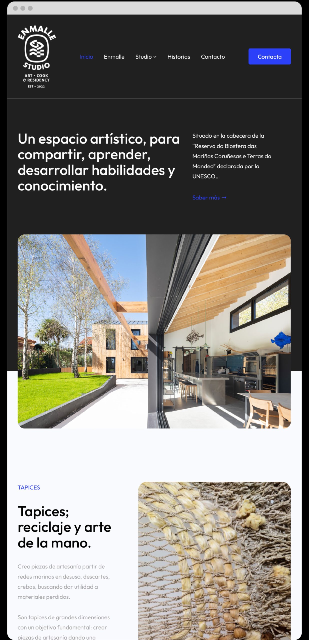 Diseño branding y logotipo Enamlle Studio