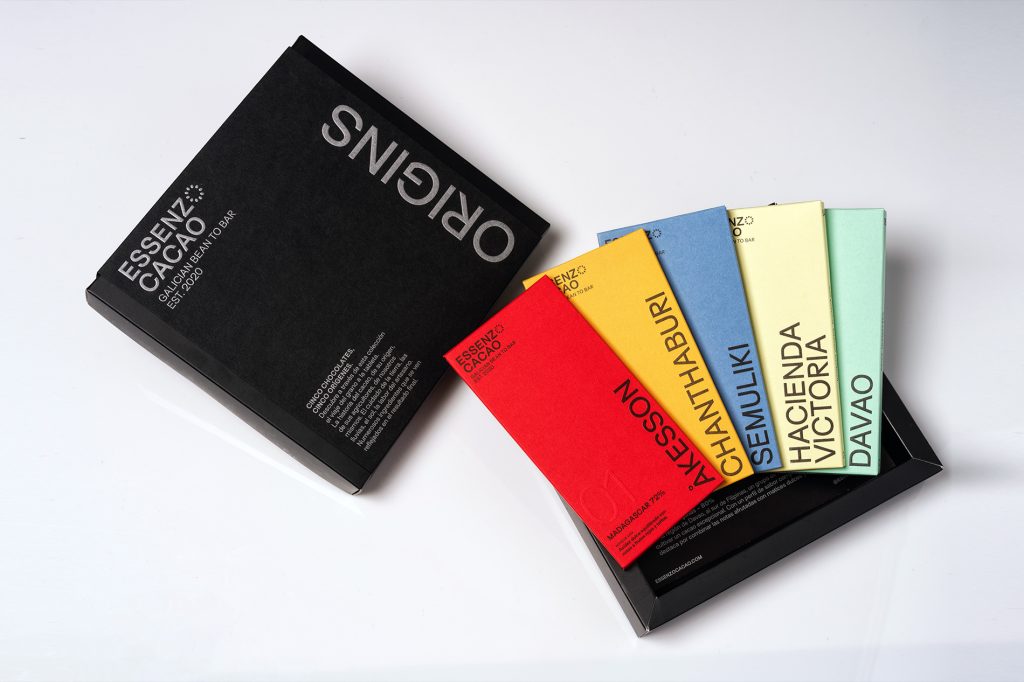 Diseño packaging Essenzo Cacao