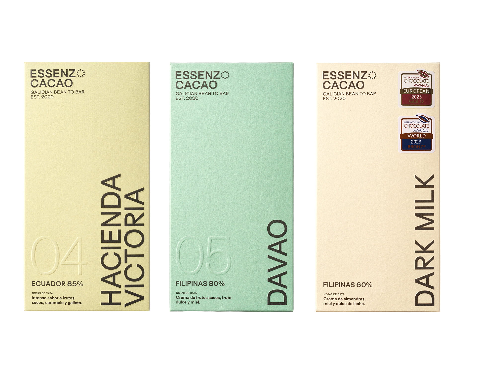 Essenzo Cacao packaging design02 Diseño packaging Essenzo Cacao