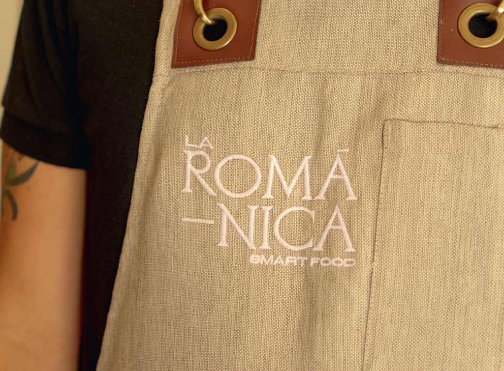 Diseño marca restaurante La Románica