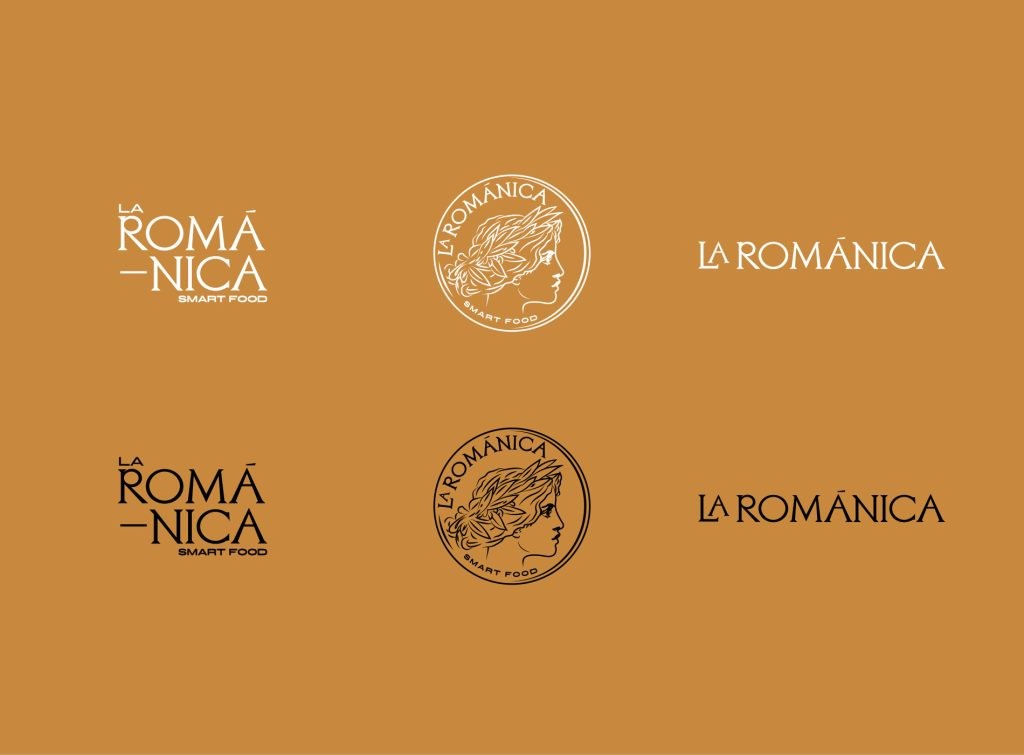 Diseño marca restaurante La Románica