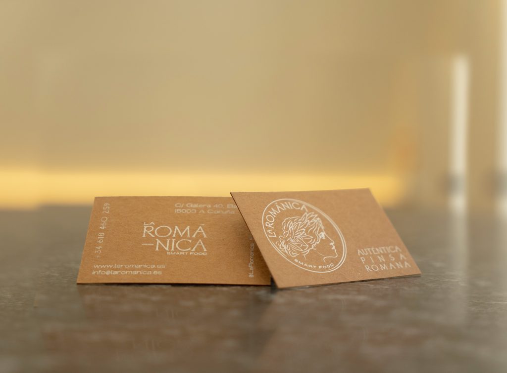 Diseño marca restaurante La Románica