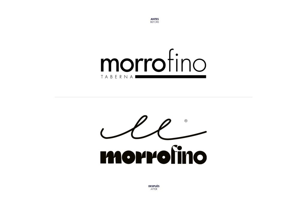Rediseño marca restaurante Morrofino