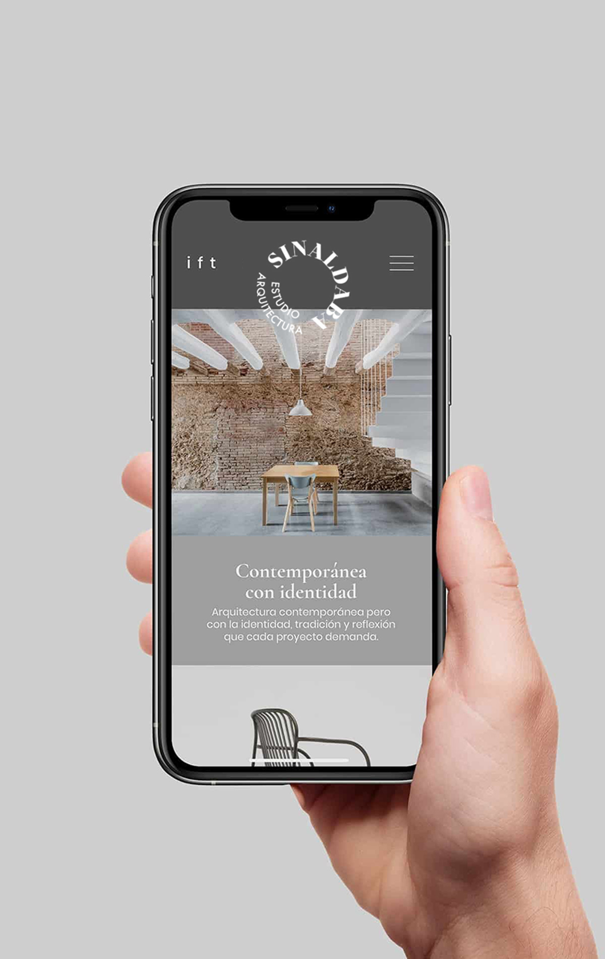 Diseño branding estudio arquitectura Sinaldaba