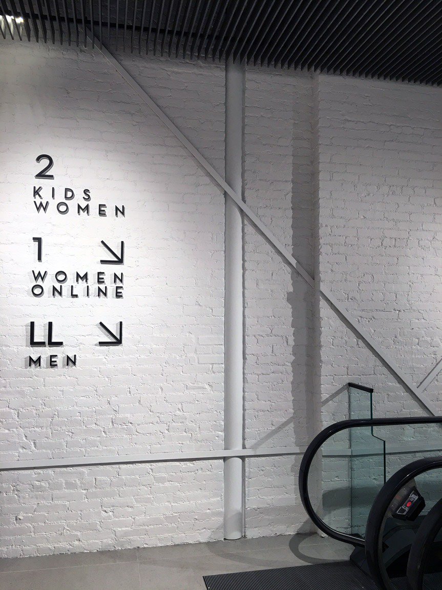 Diseño señalético ZARA (Soho, New York)