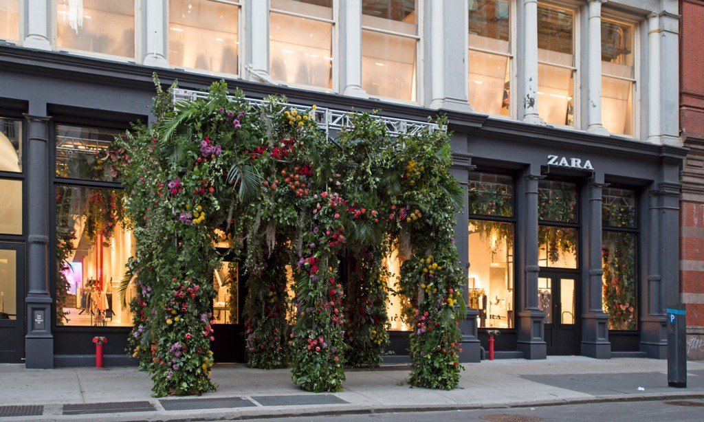 Diseño señalético ZARA (Soho, New York)